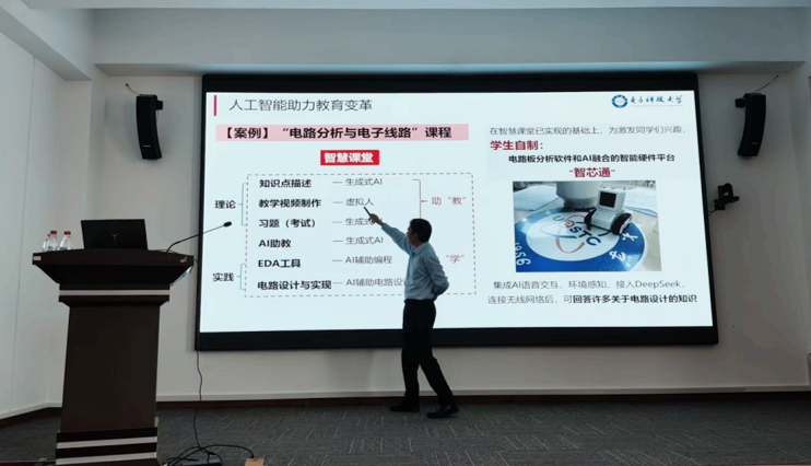 电子科技压庄龙虎
黄廷祝教授莅临东北...